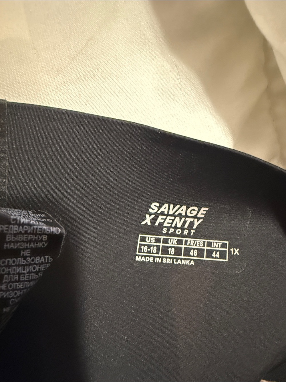 Savage X fenty Black Athletic leggings - Picture 3 of 6